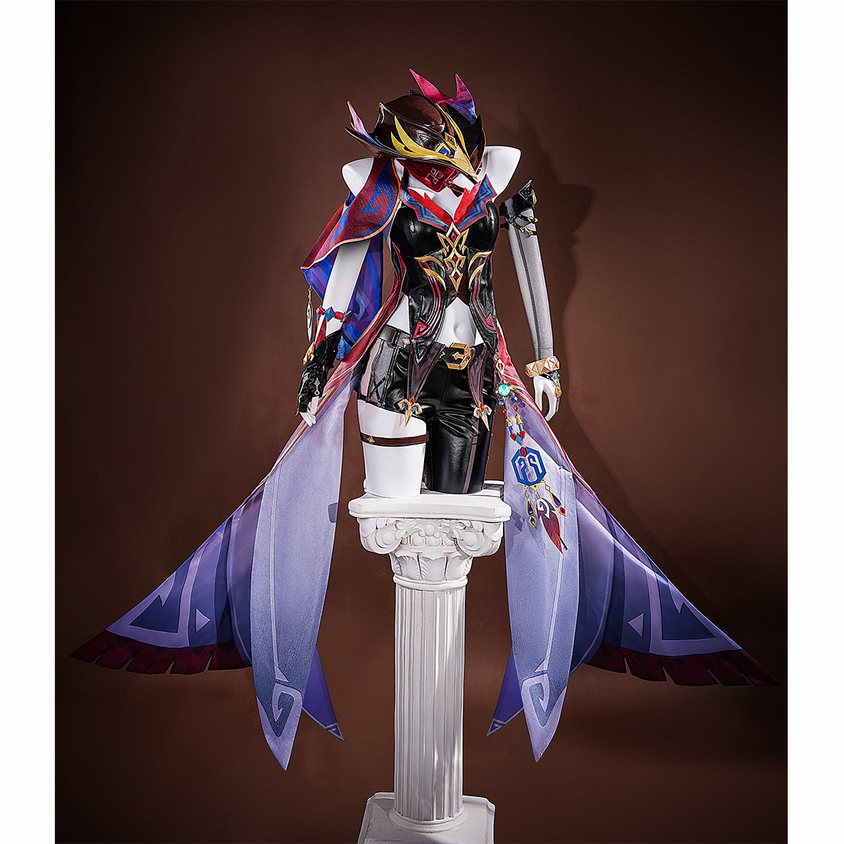 Genshin Impact Chasca Cosplay Costume