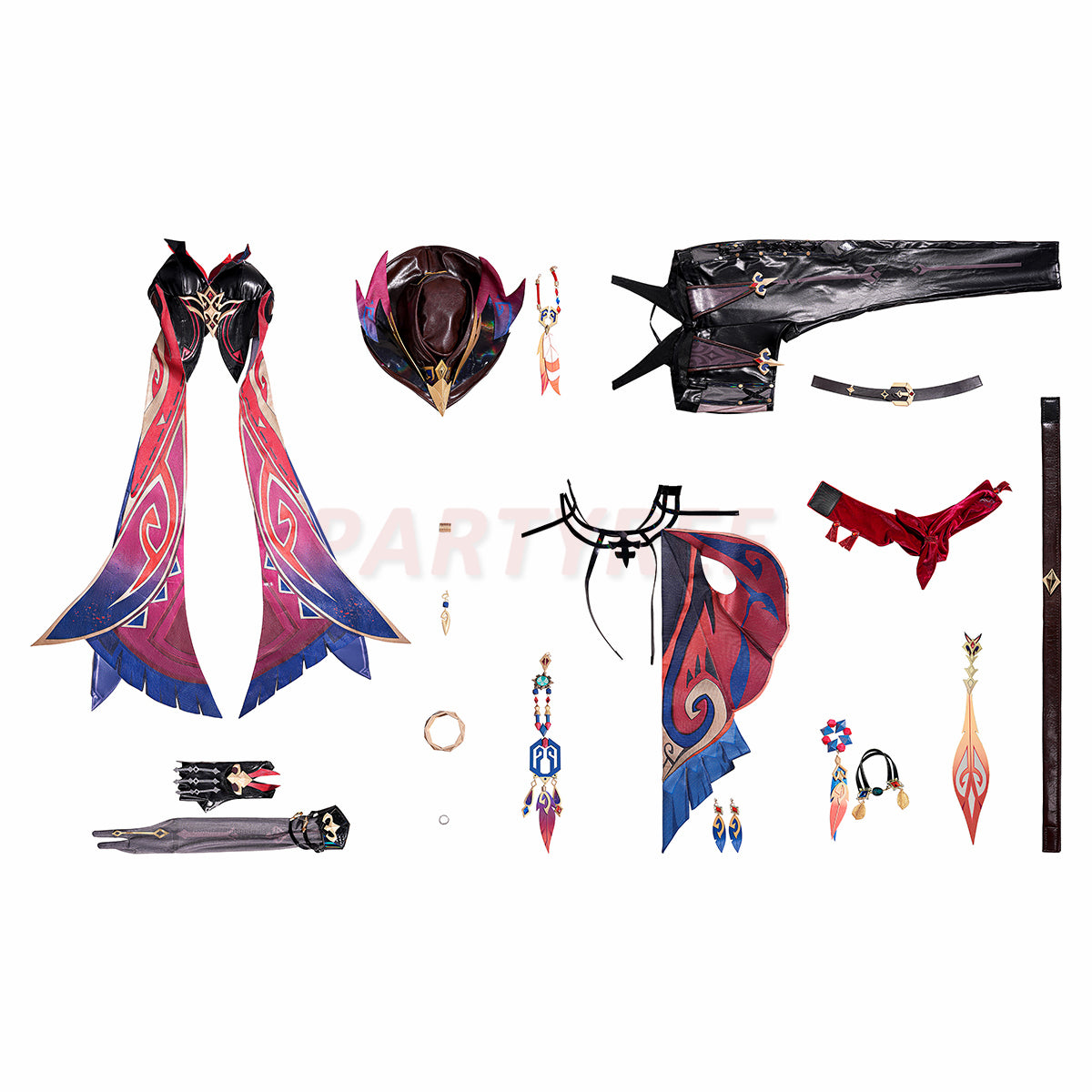 Genshin Impact Chasca Cosplay Costume