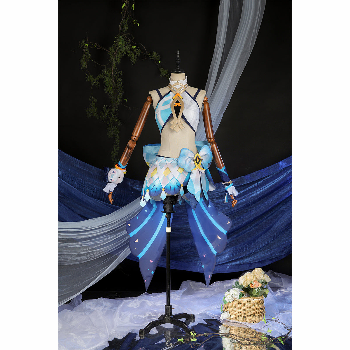 Genshin Impact Mualani Cosplay Costume