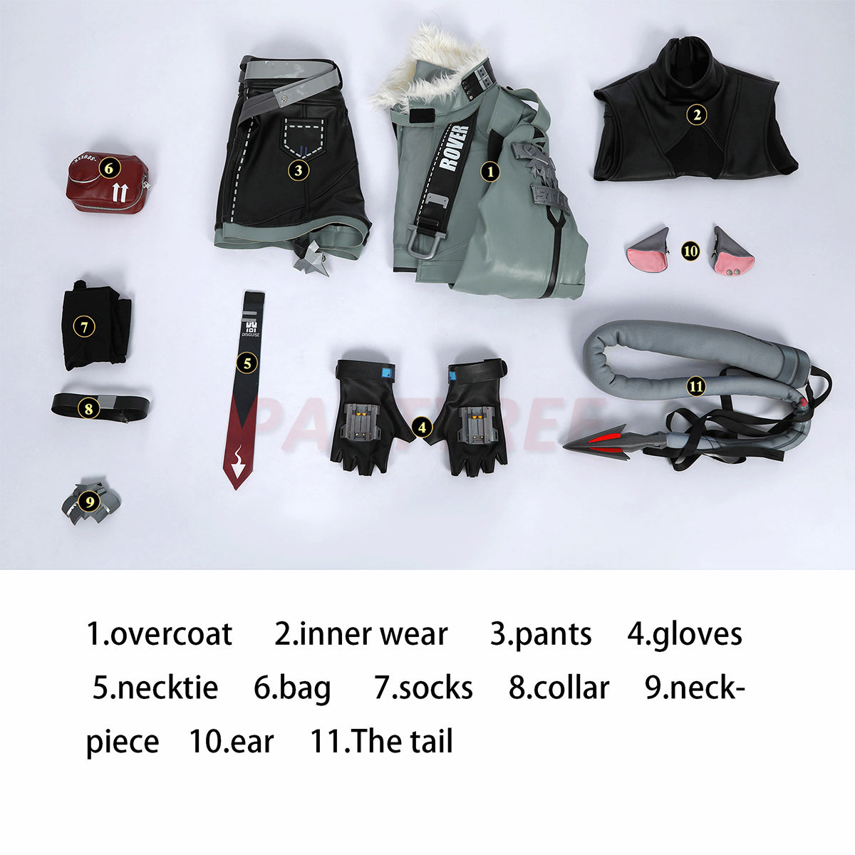 Zenless Zone Zero Jane Doe Cosplay Costume