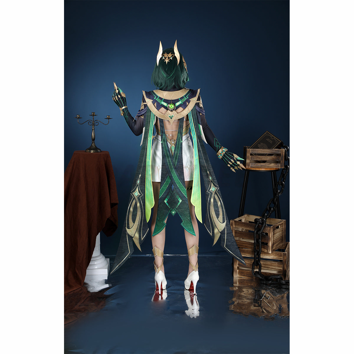 Genshin Impact Nefer Cosplay Costume