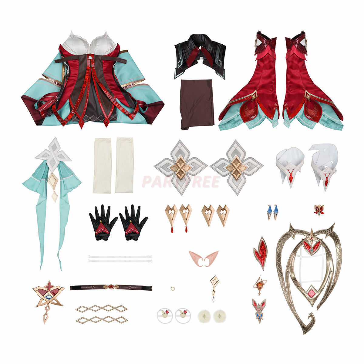 Genshin Impact Alice Cosplay Costume Ver.2