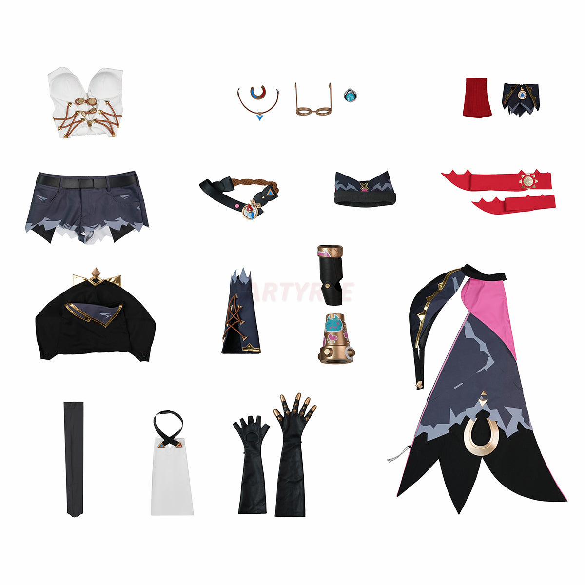 Genshin Impact Jahoda Cosplay Costume Ver.2