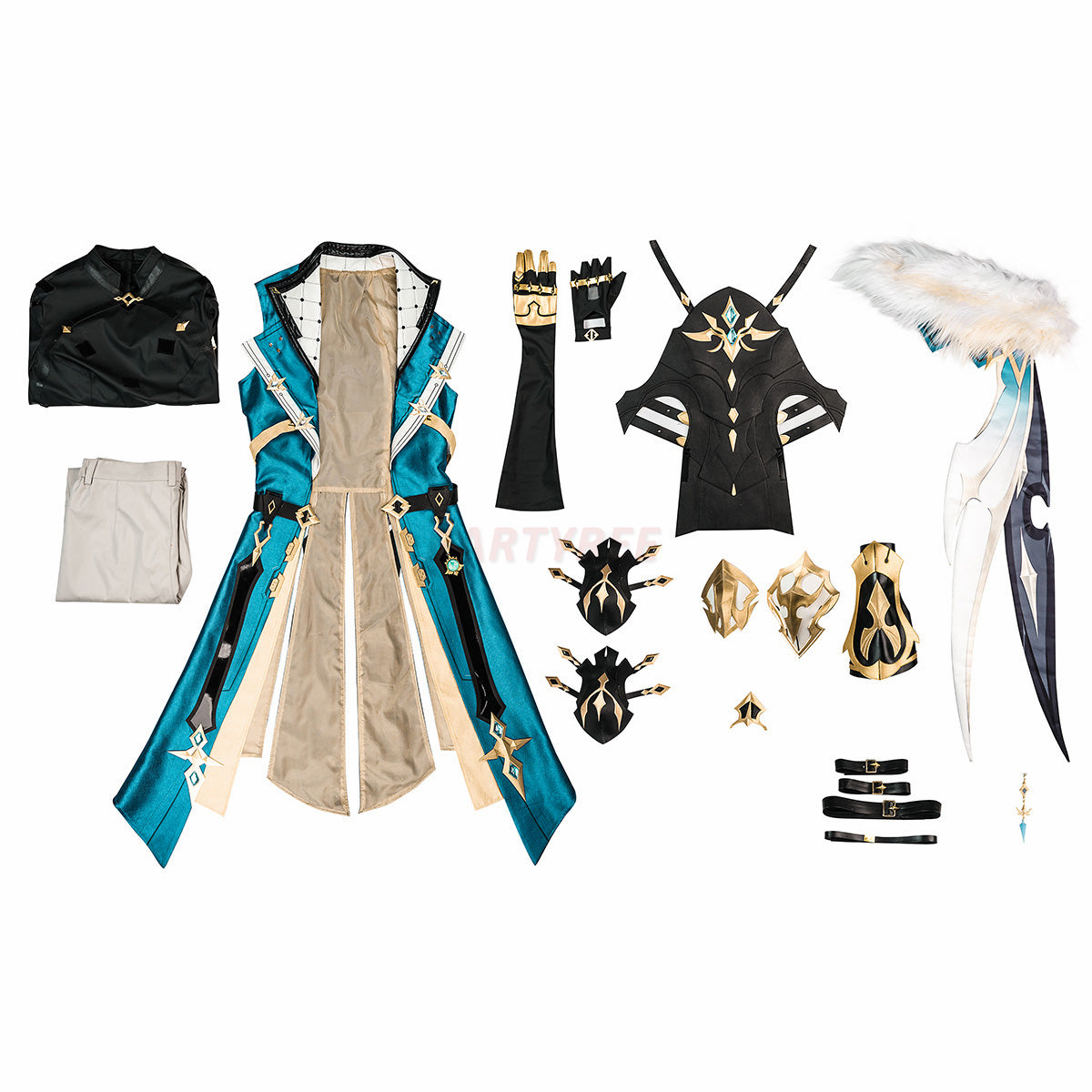 Genshin Impact Varka Cosplay Costume