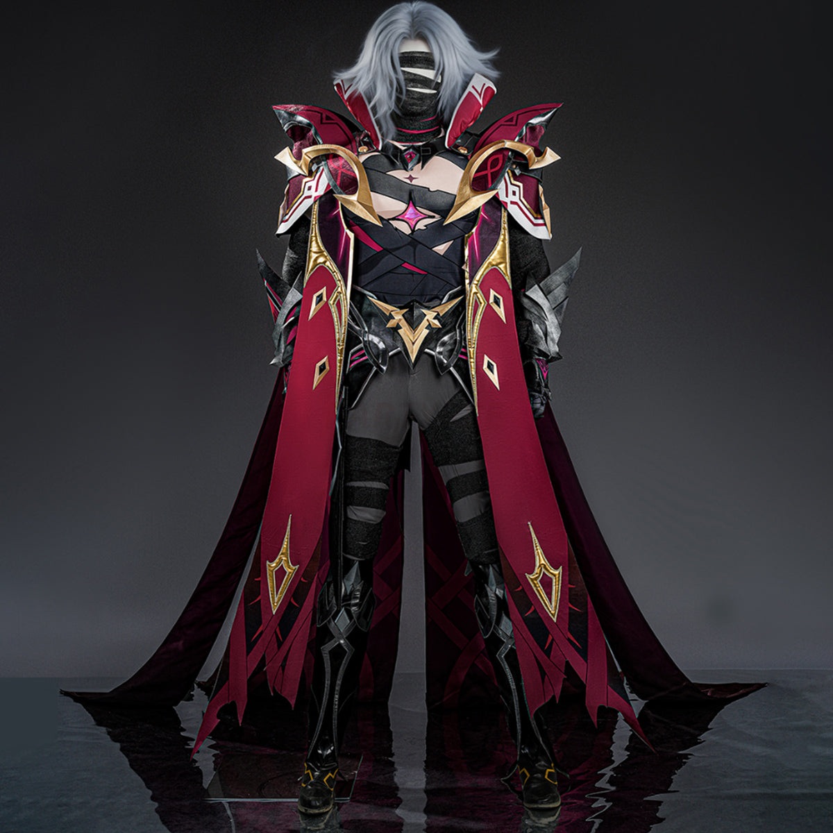 Genshin Impact Rerir Racher of Solnari Cosplay Costume