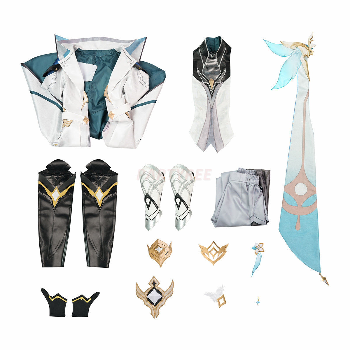 Genshin Impact Aether As Heaven and Earth Are Made Anew Skin Cosplay Costume