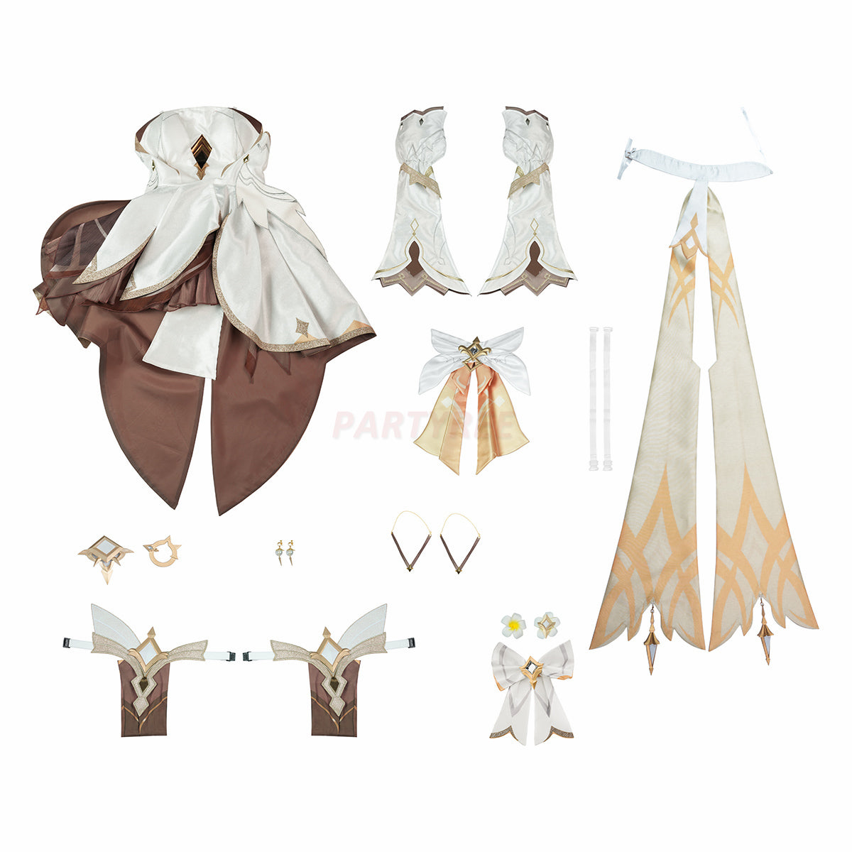 Genshin Impact Lumine As Heaven and Earth Are Made Anew Skin Cosplay Costume