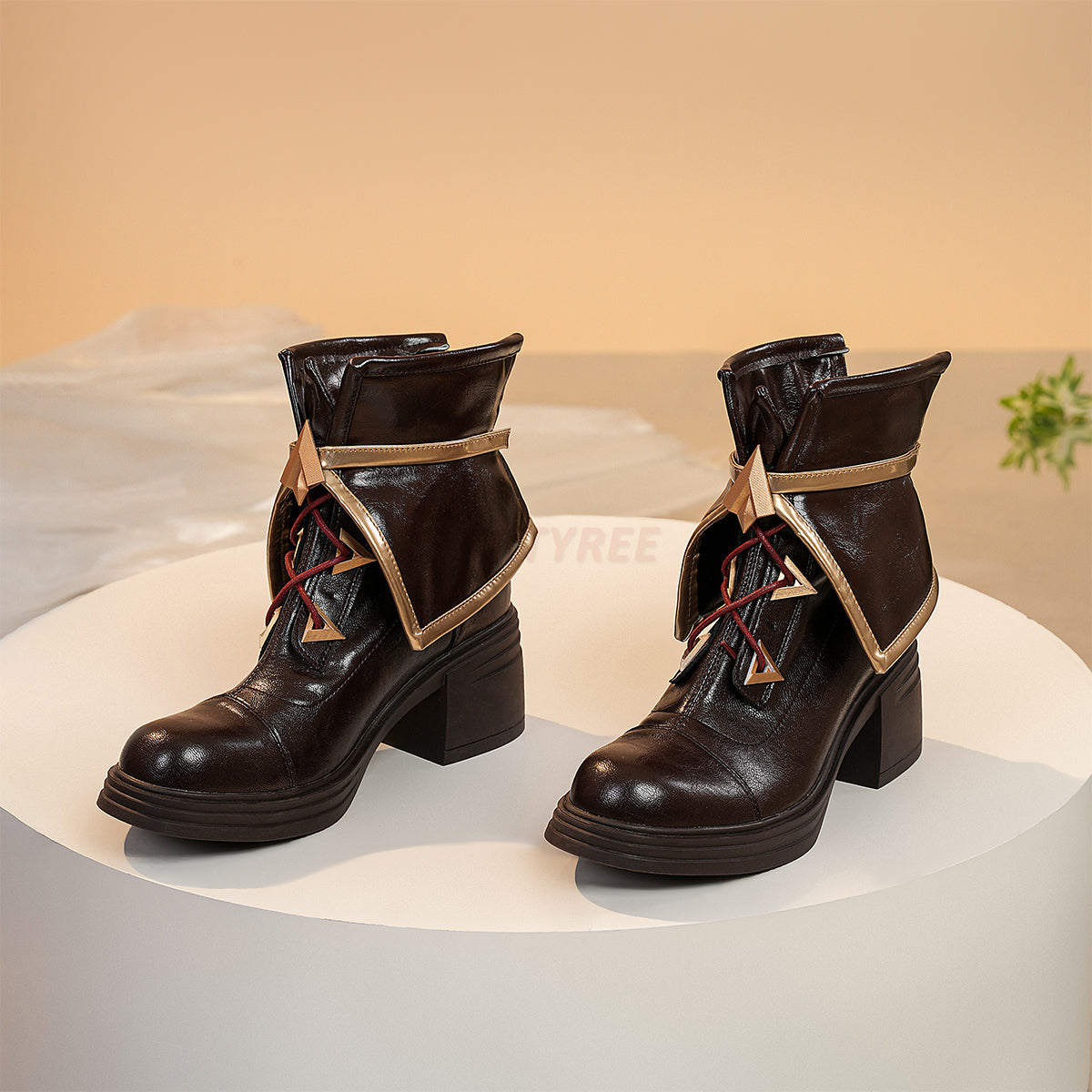Genshin Impact Linnea Cosplay Boots/Shoes