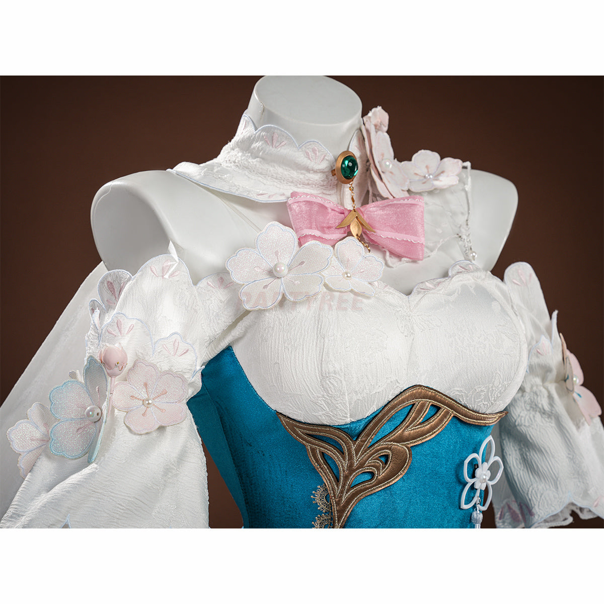 Honkai Star Rail Ruan Mei Plumblossom Letter Skin Cosplay Costume