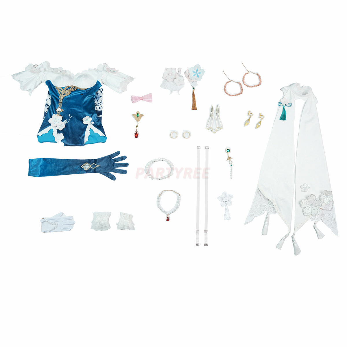 Honkai Star Rail Ruan Mei Plumblossom Letter Skin Cosplay Costume