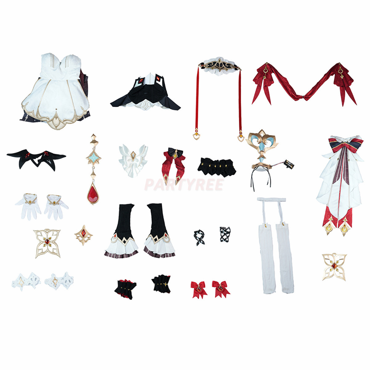 Genshin Impact Marionette Sandrone Cosplay Costume