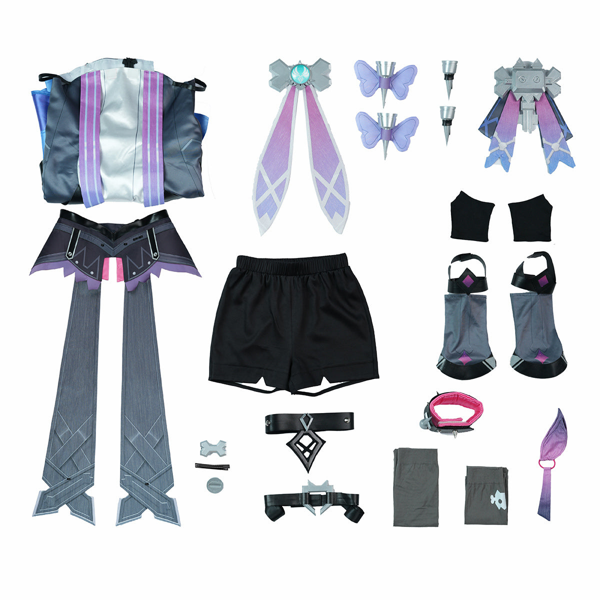Honkai Star Rail Castorice Gossamer Flutter Skin Cosplay Costume
