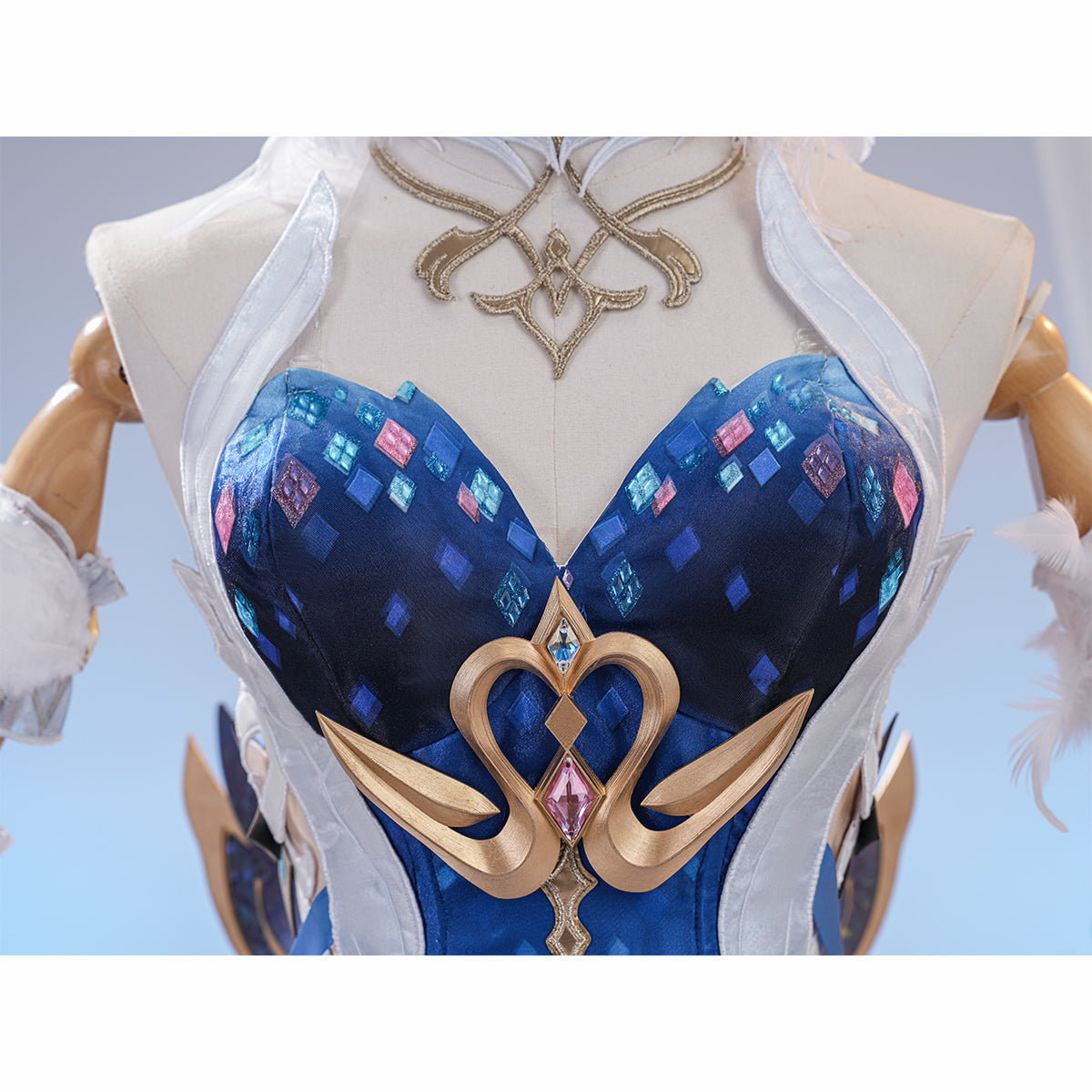 Genshin Impact Odette Cosplay Costume Ver.2