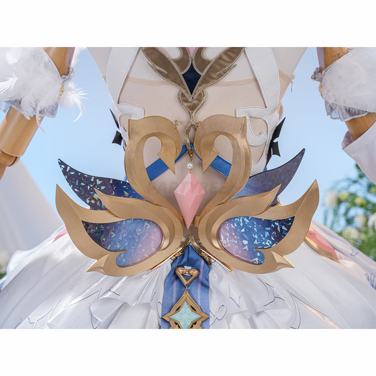 Genshin Impact Odette Cosplay Costume Ver.2