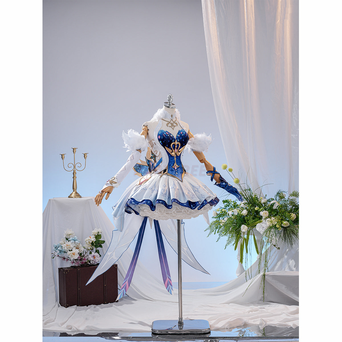 Genshin Impact Odette Cosplay Costume Ver.2