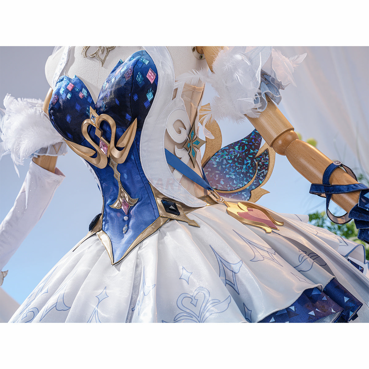 Genshin Impact Odette Cosplay Costume Ver.2