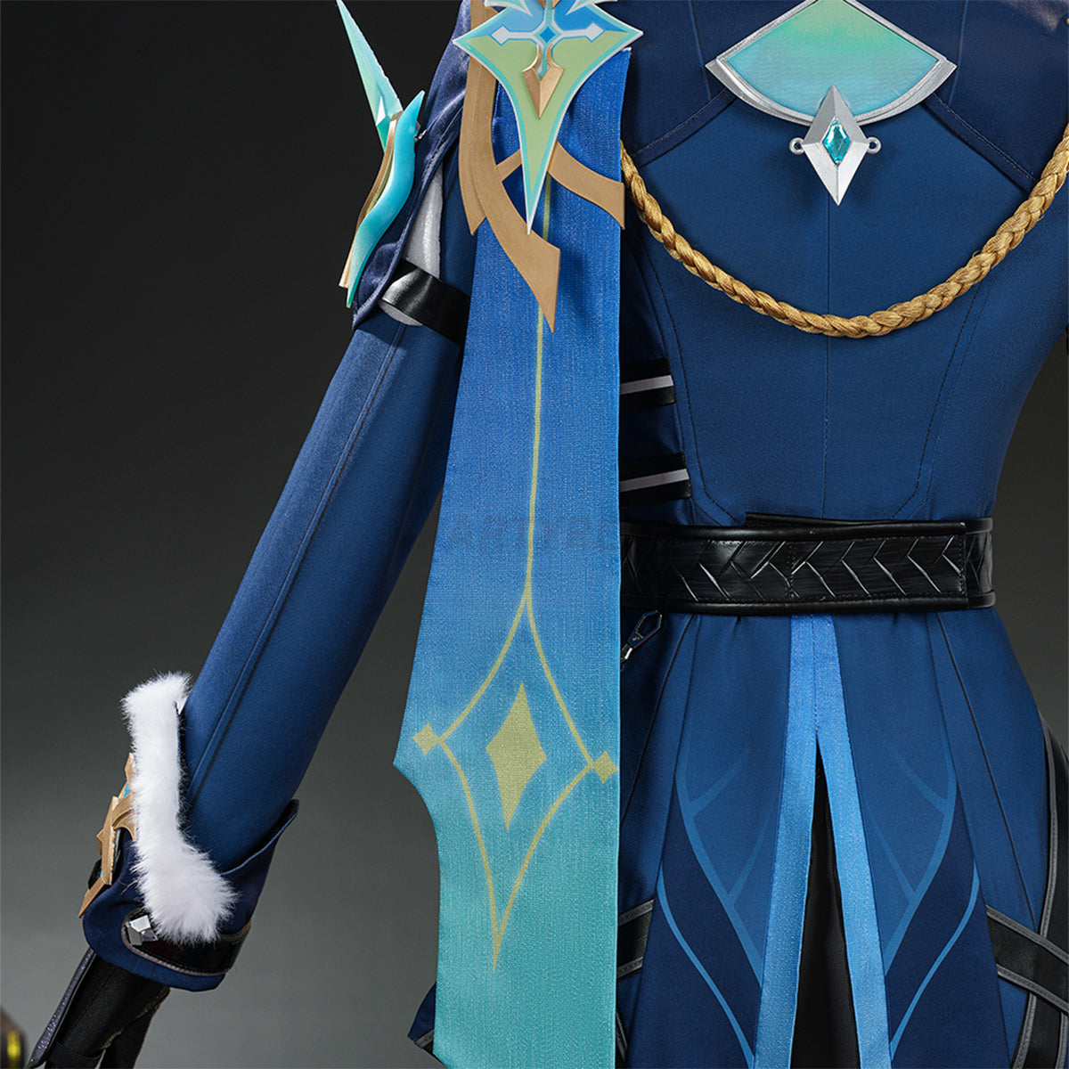 Genshin Impact Aether Snezhnaya Skin Cosplay Costume