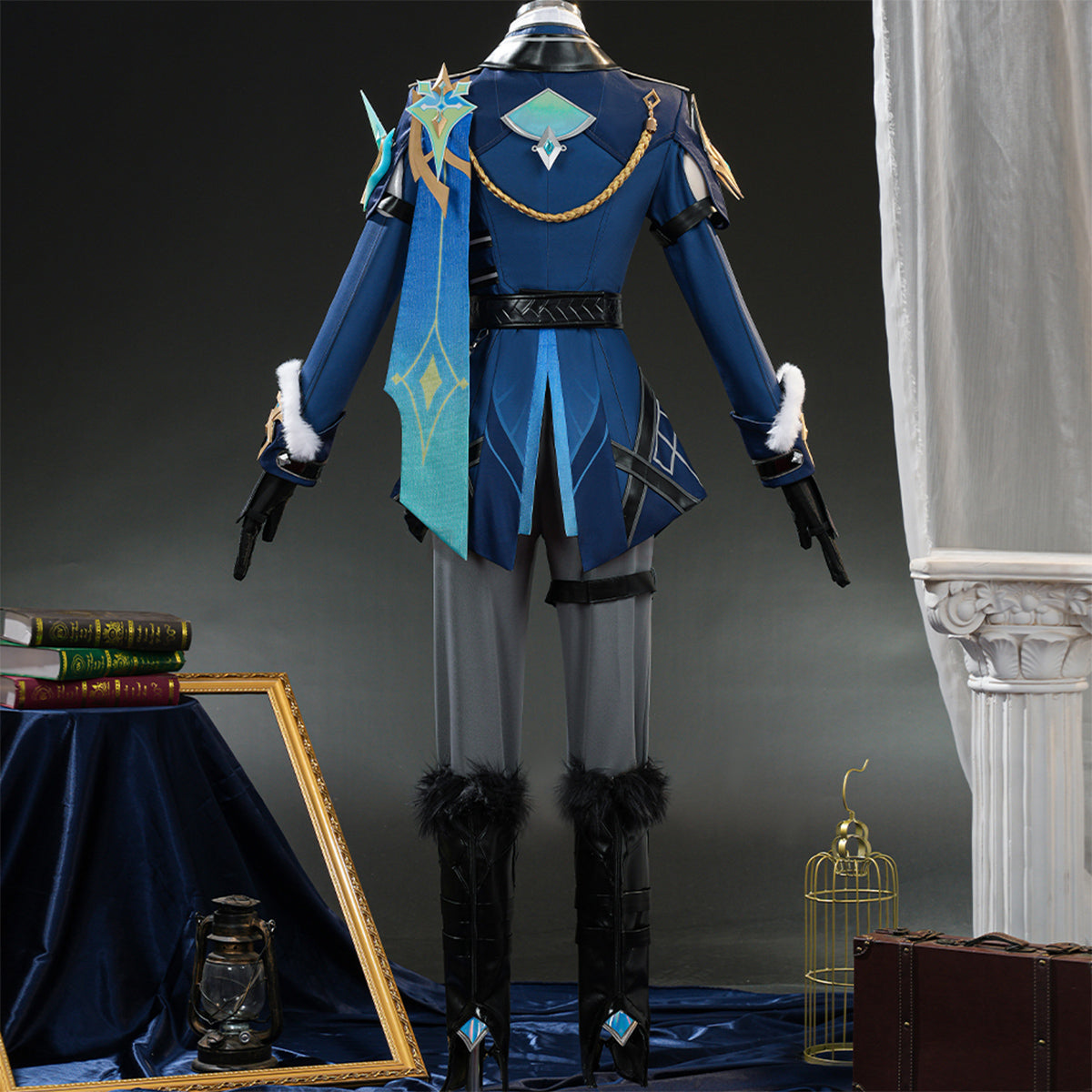 Genshin Impact Aether Snezhnaya Skin Cosplay Costume