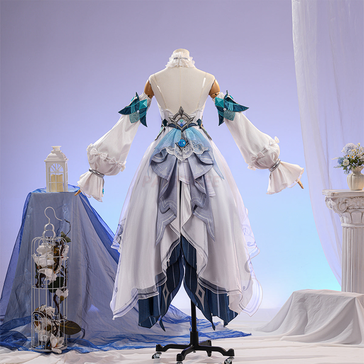 Genshin Impact Vodyanitsa Cosplay Costume
