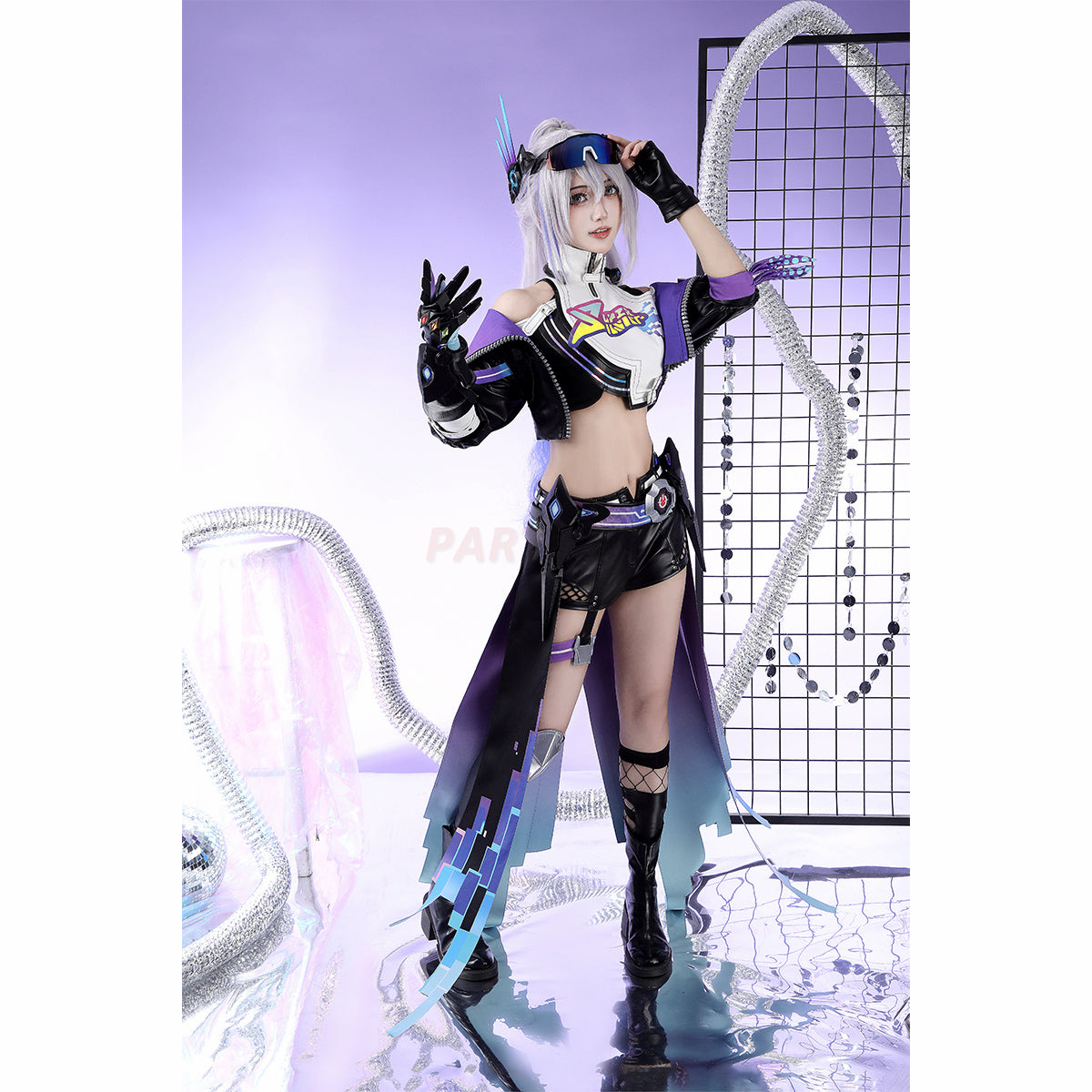 Honkai Star Rail Silver Wolf LV.999 Skin Cosplay Costume Ver.2