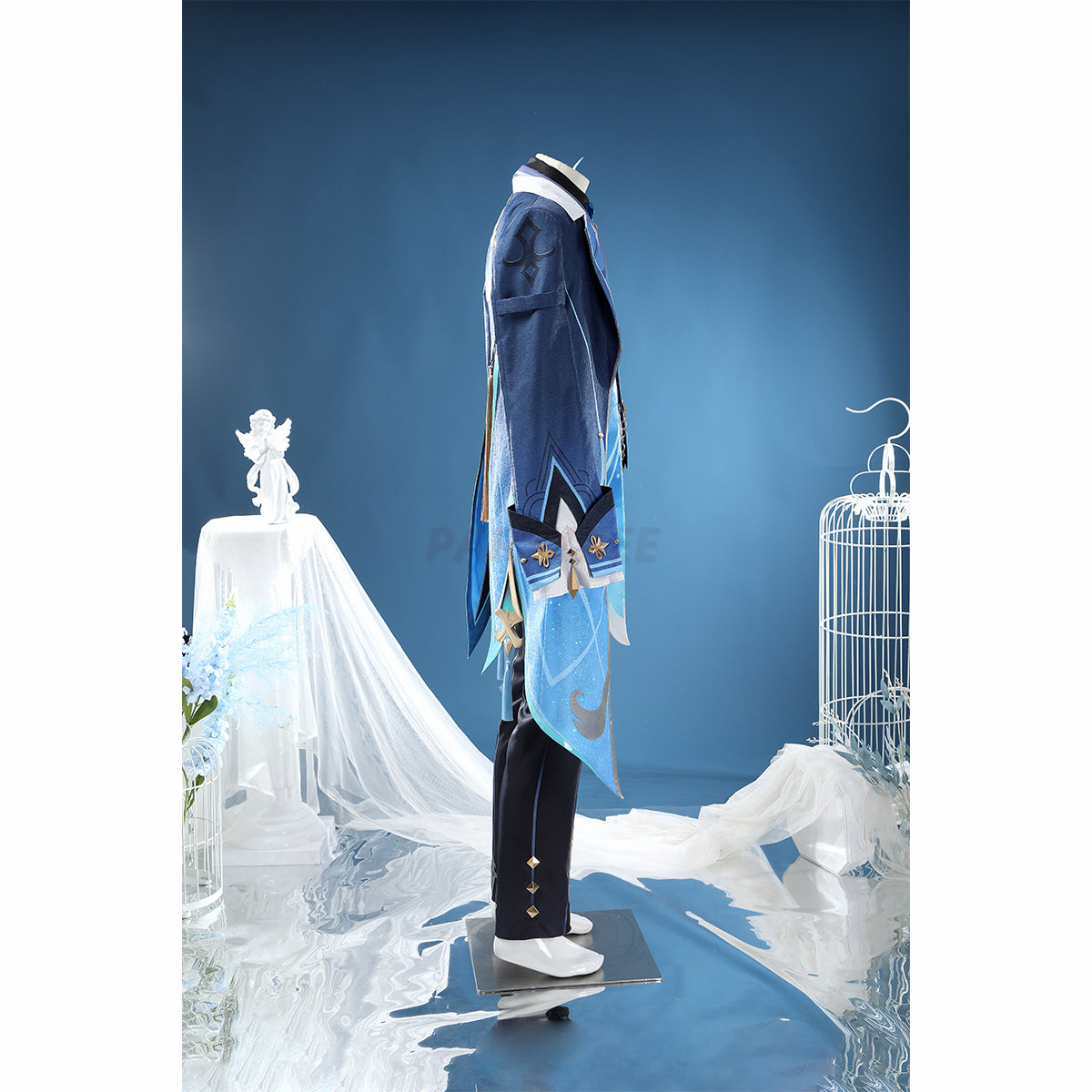 Genshin Impact Lantern Rite Neuvillette Melusent Gift Cosplay Costume