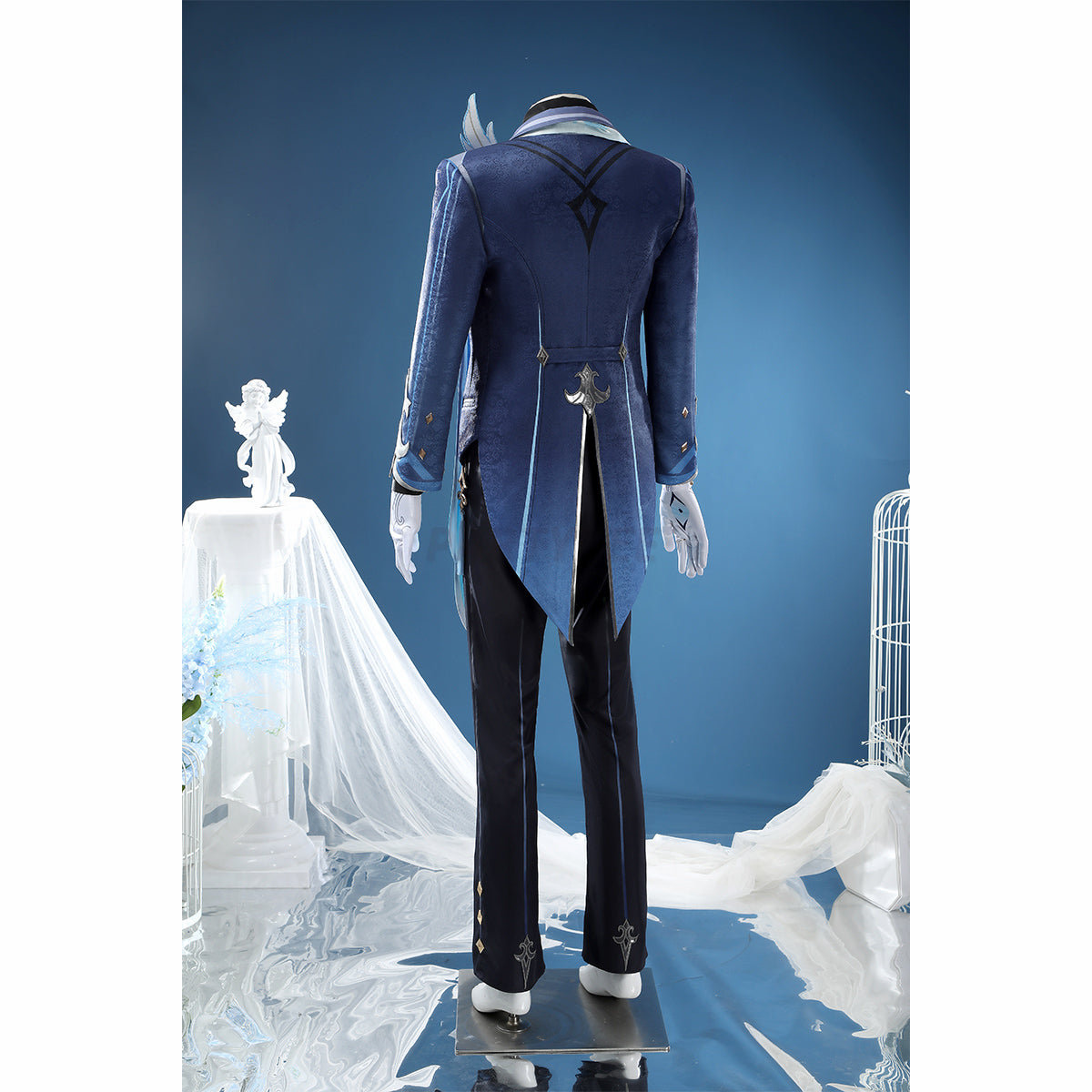 Genshin Impact Lantern Rite Neuvillette Melusent Gift Cosplay Costume