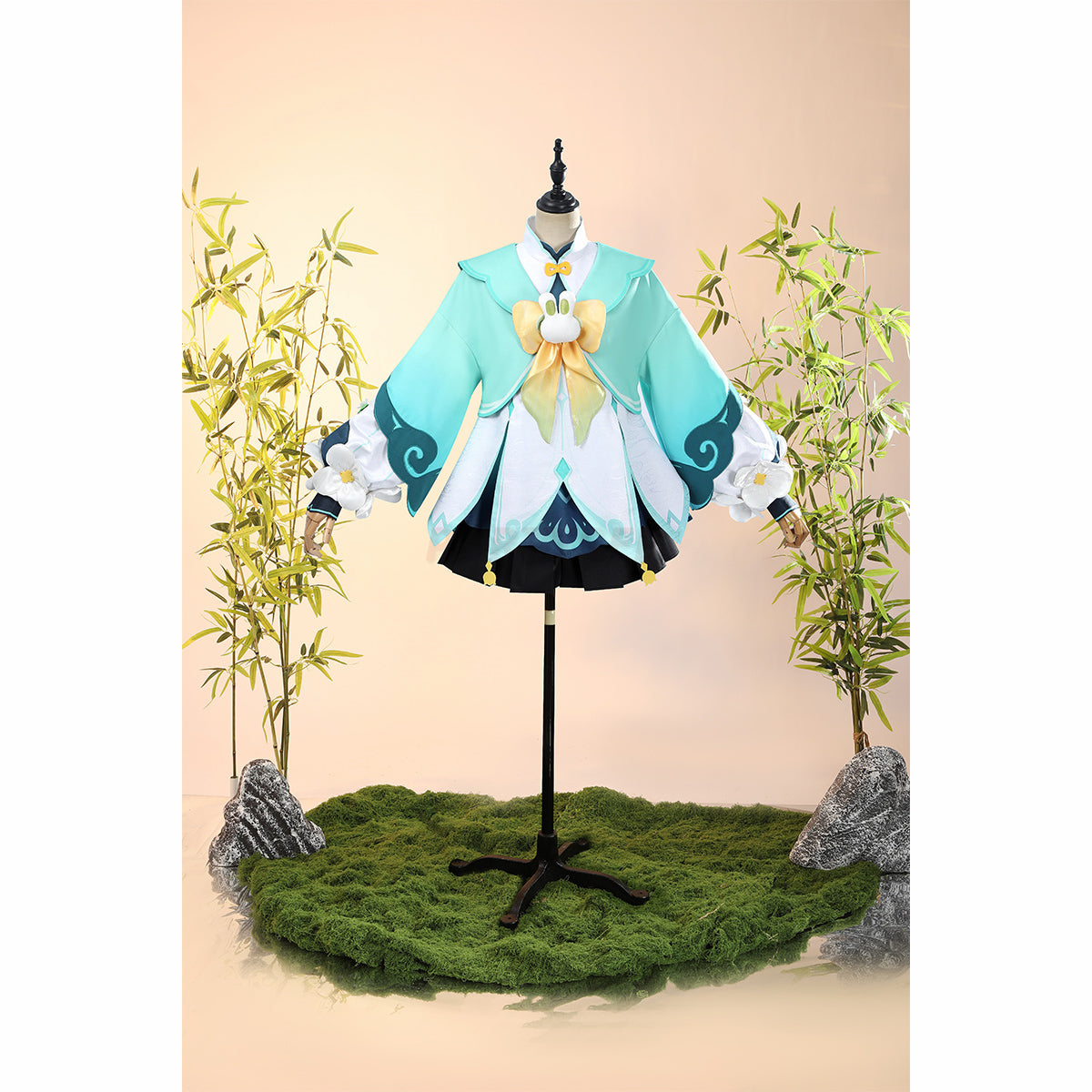 Genshin Impact Lantern Rite Yaoyao Cosplay Costume