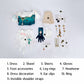 Honkai Star Rail Ruan Mei Plumblossom Letter Skin Cosplay Costume Ver.2