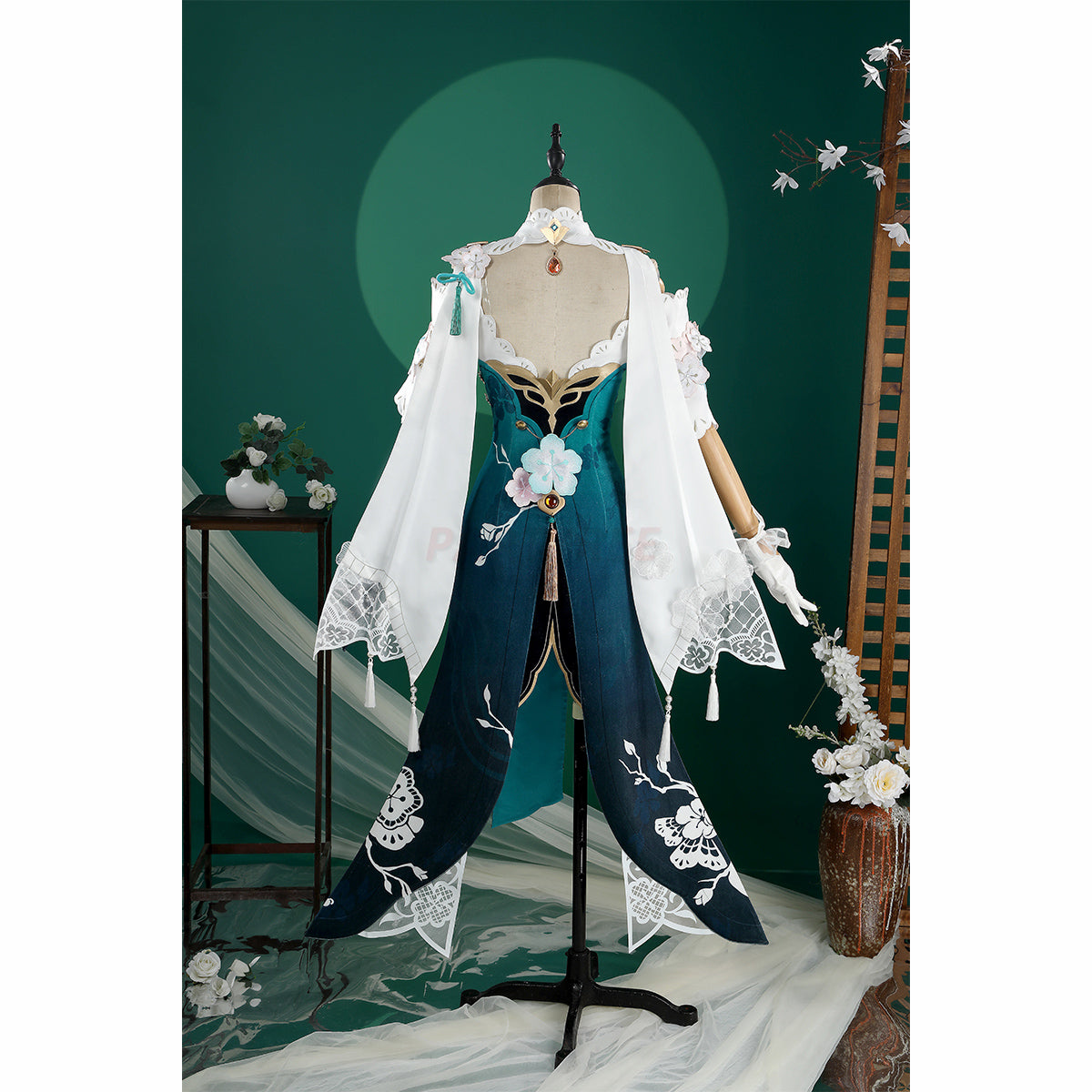 Honkai Star Rail Ruan Mei Plumblossom Letter Skin Cosplay Costume Ver.2