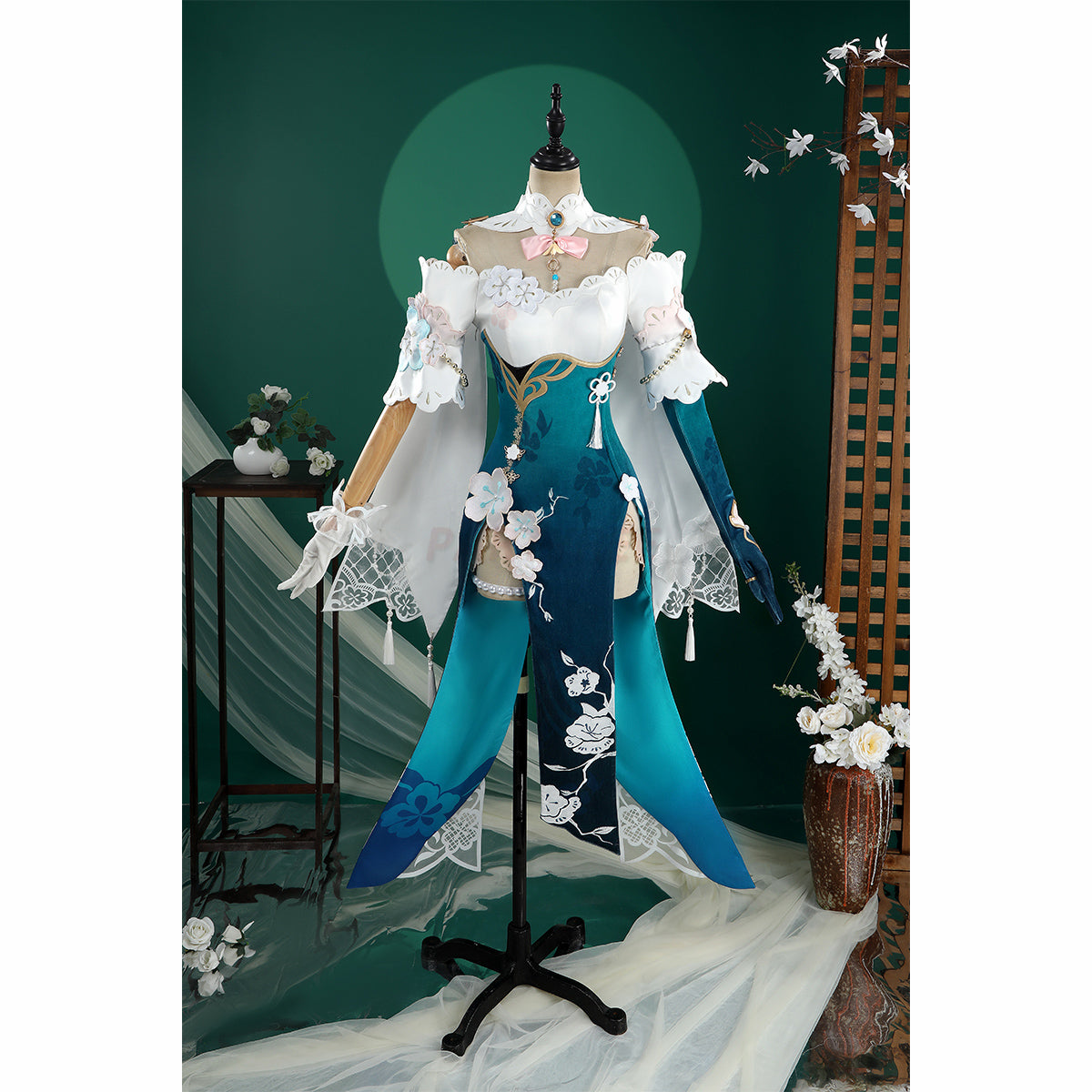 Honkai Star Rail Ruan Mei Plumblossom Letter Skin Cosplay Costume Ver.2