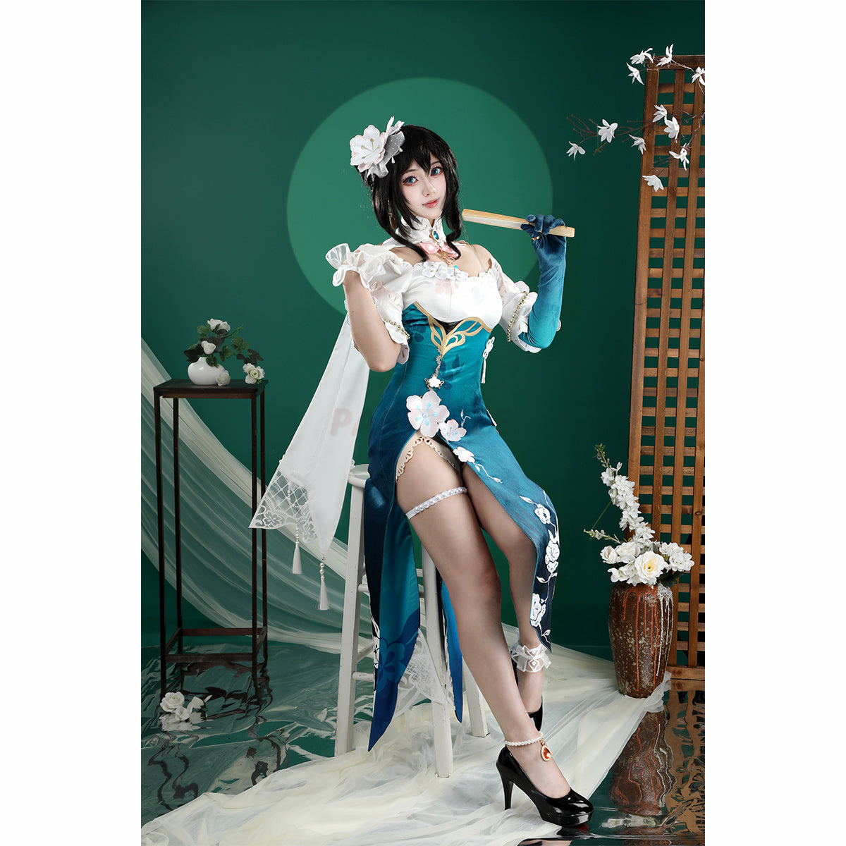 Honkai Star Rail Ruan Mei Plumblossom Letter Skin Cosplay Costume Ver.2
