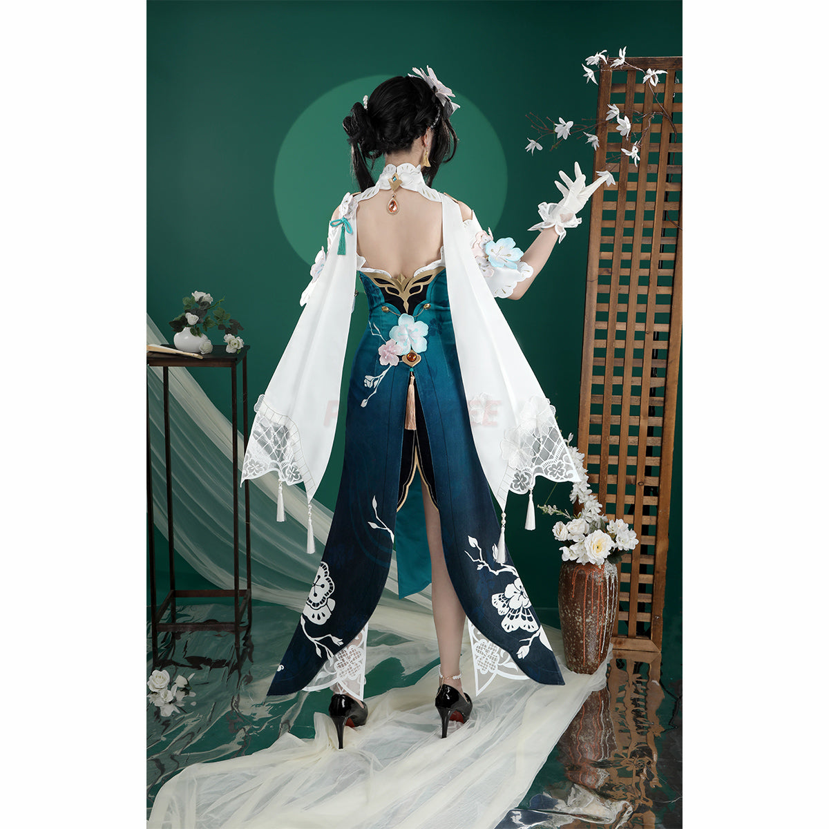Honkai Star Rail Ruan Mei Plumblossom Letter Skin Cosplay Costume Ver.2