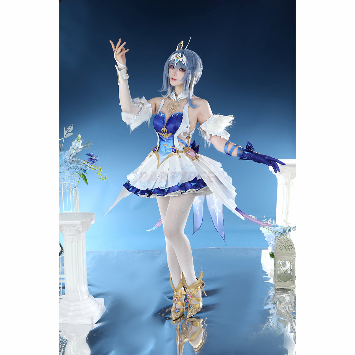 Genshin Impact Odette Cosplay Costume