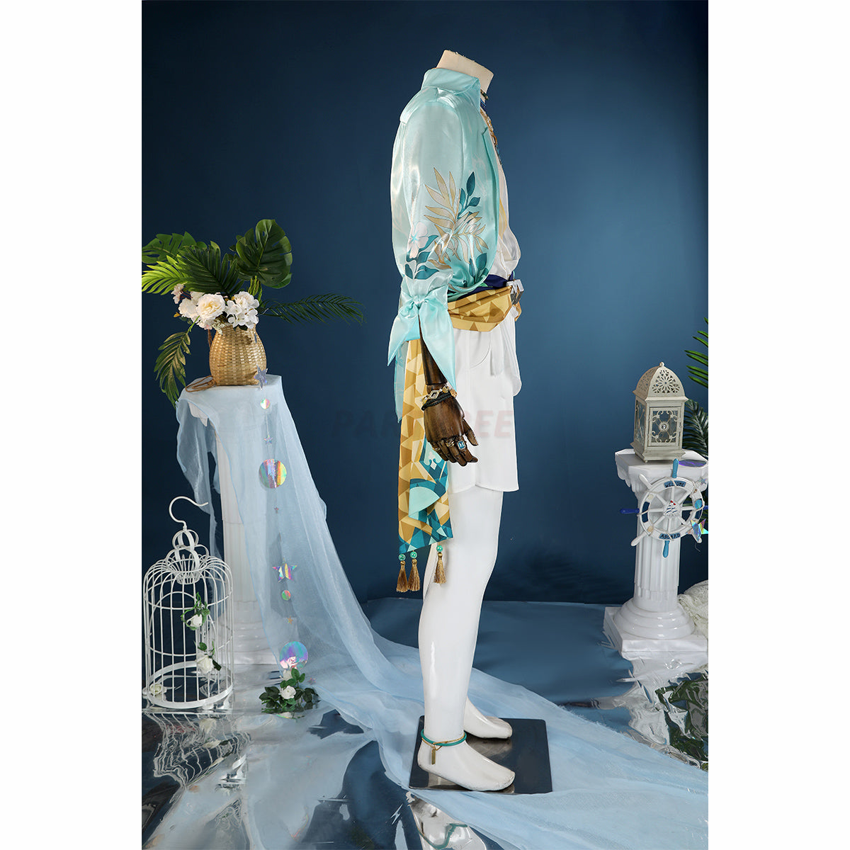 Honkai Star Rail Aventurine Waveflair Skin Cosplay Costume