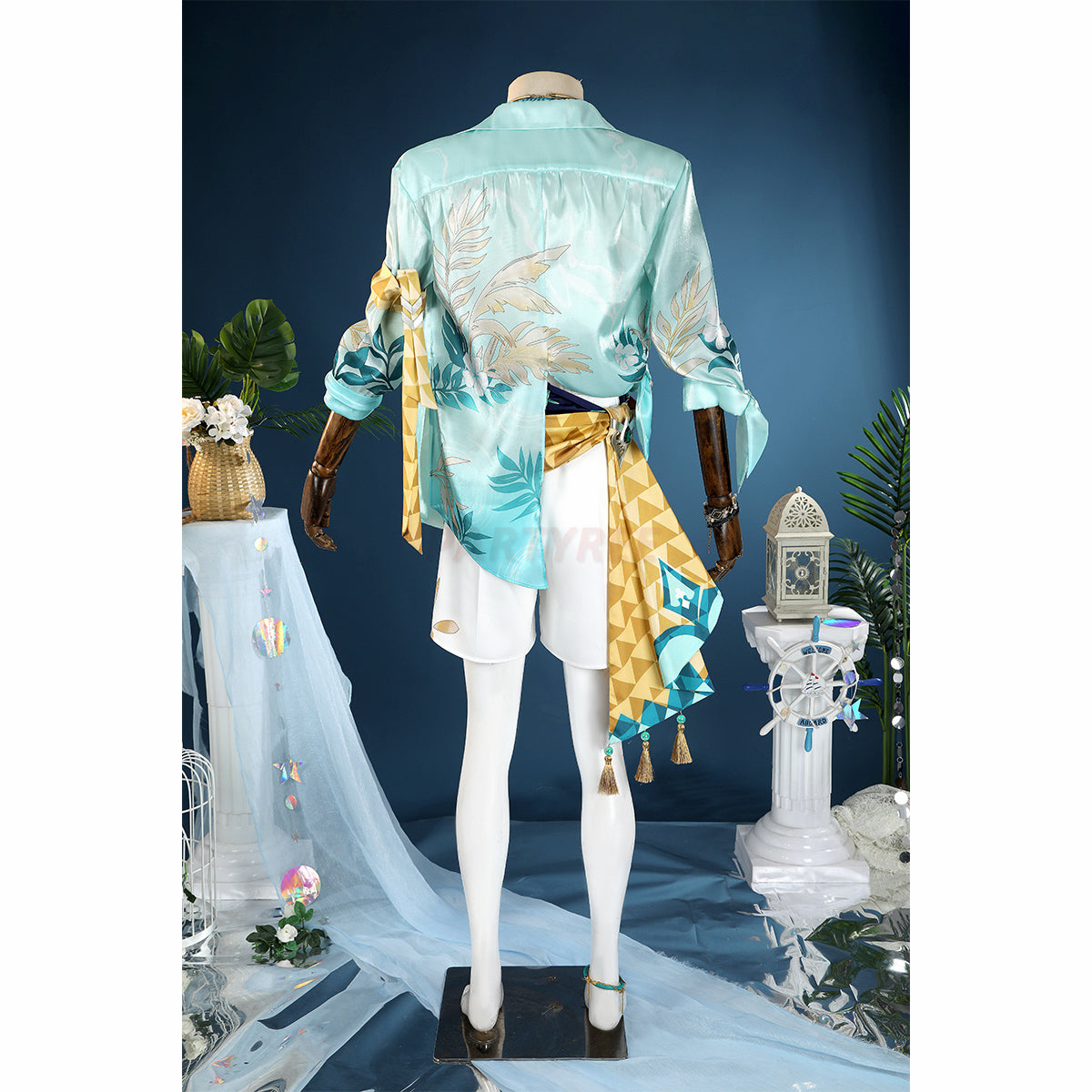Honkai Star Rail Aventurine Waveflair Skin Cosplay Costume