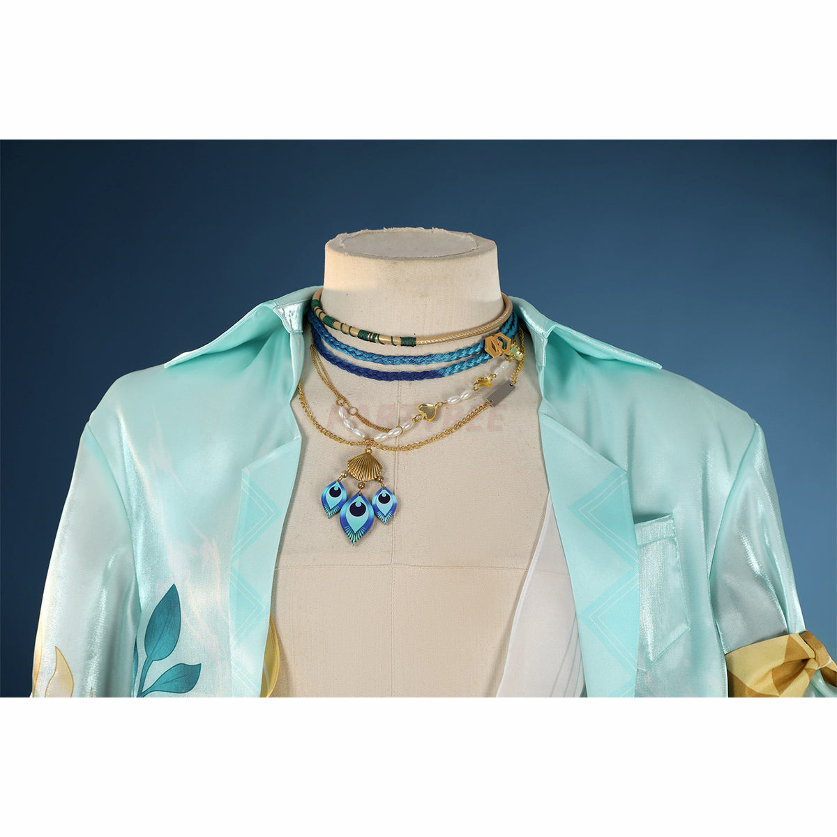 Honkai Star Rail Aventurine Waveflair Skin Cosplay Costume