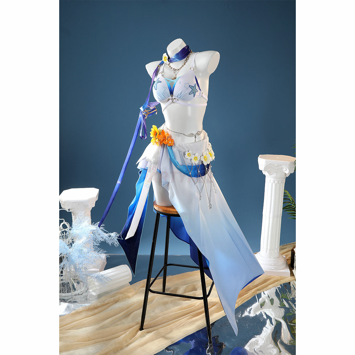 Honkai Star Rail Robin Summeretto Skin Cosplay Costume