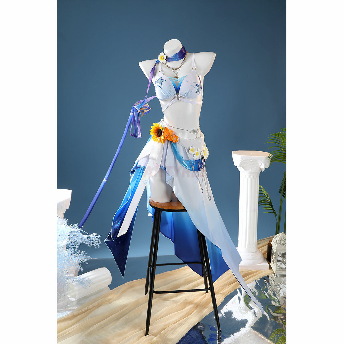 Honkai Star Rail Robin Summeretto Skin Cosplay Costume
