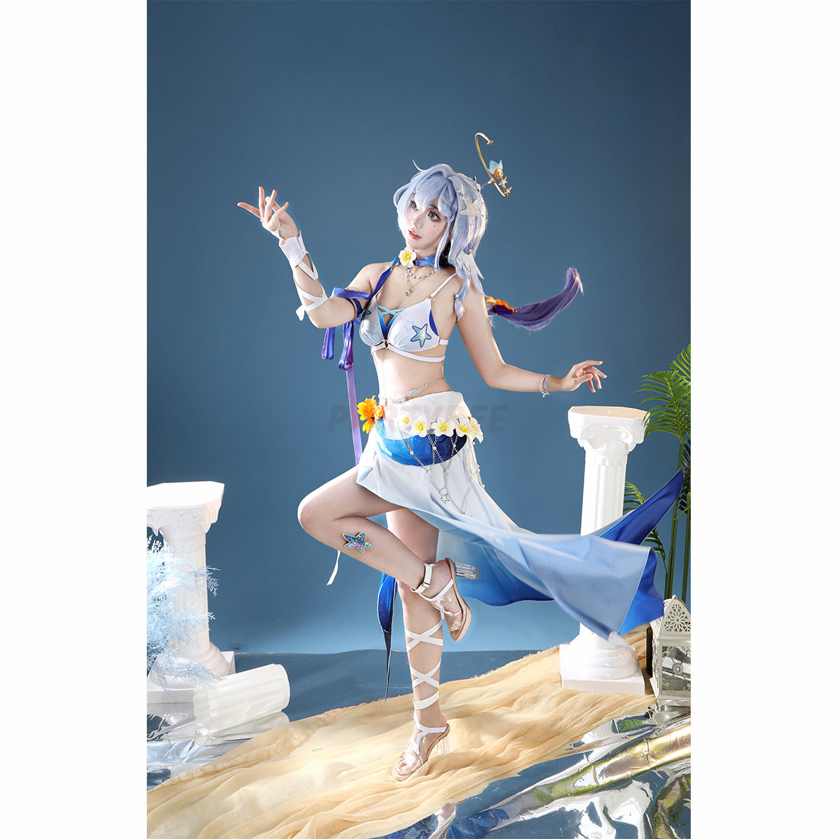 Honkai Star Rail Robin Summeretto Skin Cosplay Costume