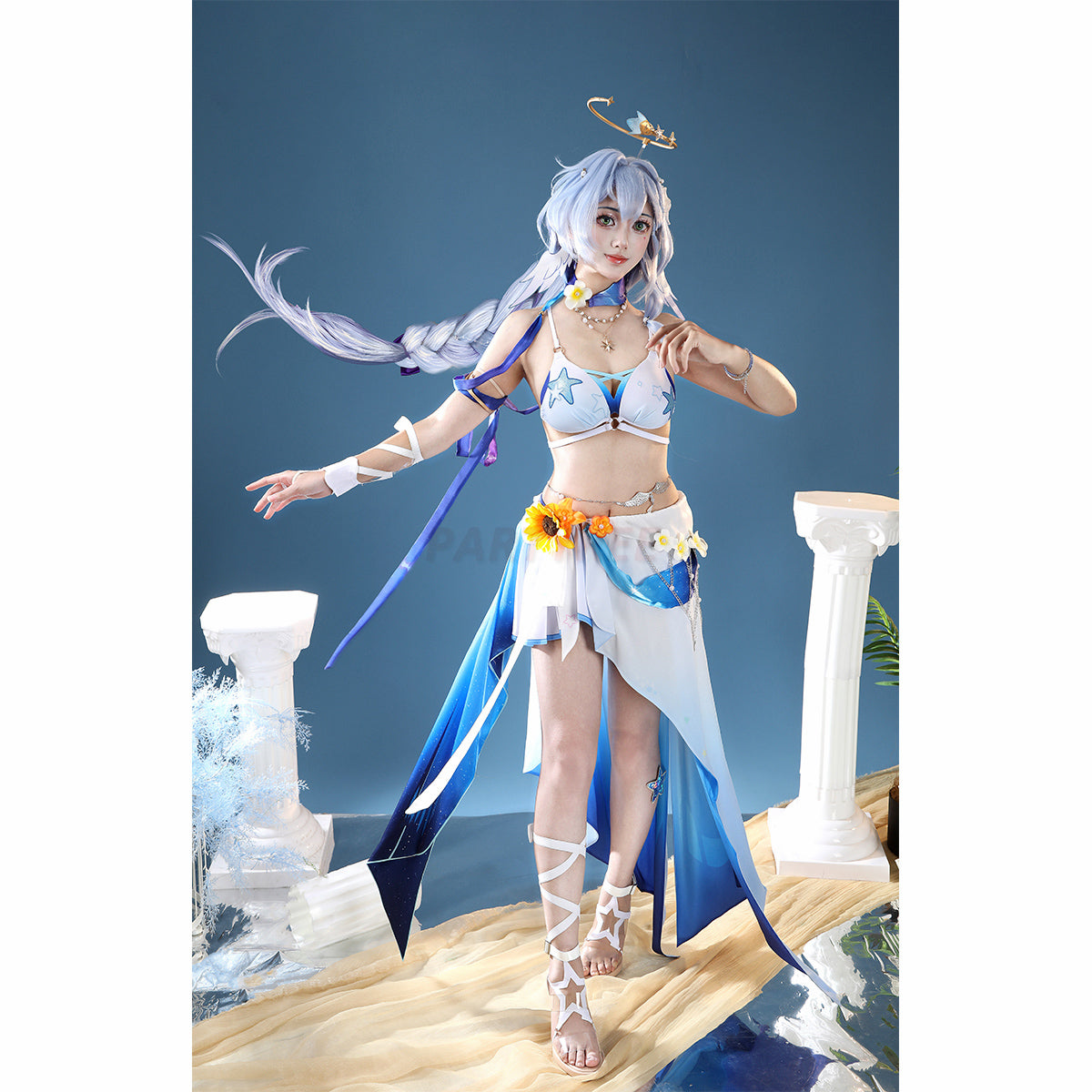 Honkai Star Rail Robin Summeretto Skin Cosplay Costume