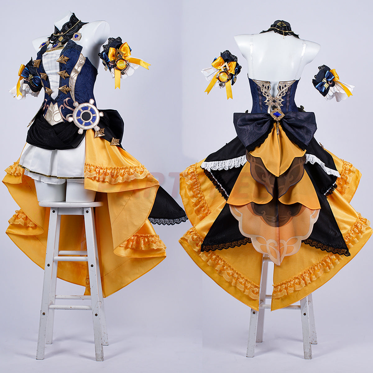 Genshin Impact Navia Cosplay Costume