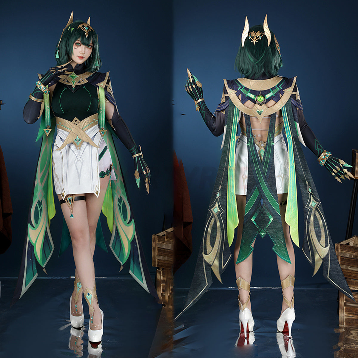 Genshin Impact Nefer Cosplay Costume