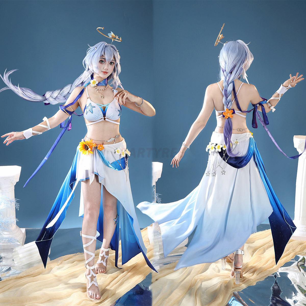 Honkai Star Rail Robin Summeretto Skin Cosplay Costume