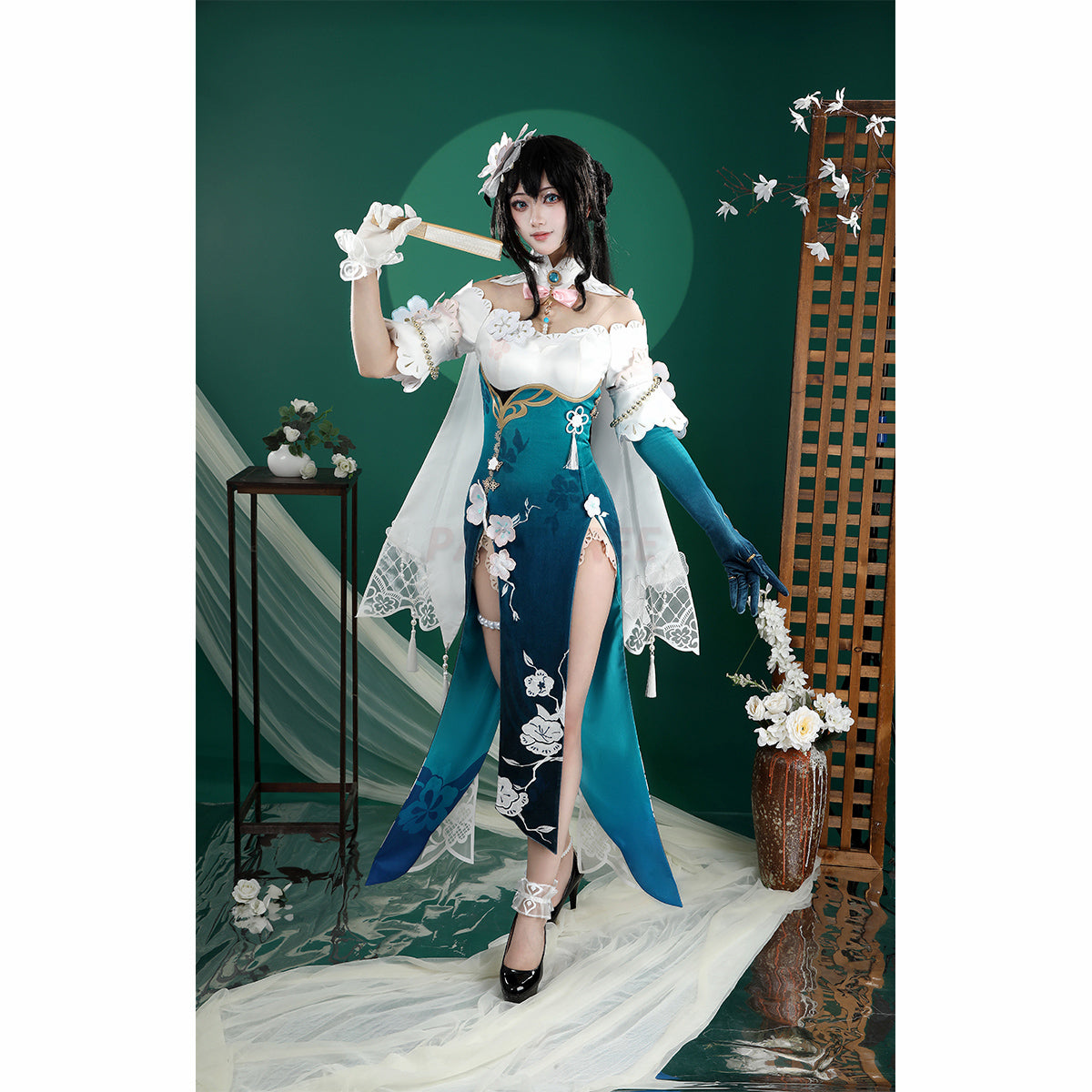 Honkai Star Rail Ruan Mei Plumblossom Letter Skin Cosplay Costume Ver.2
