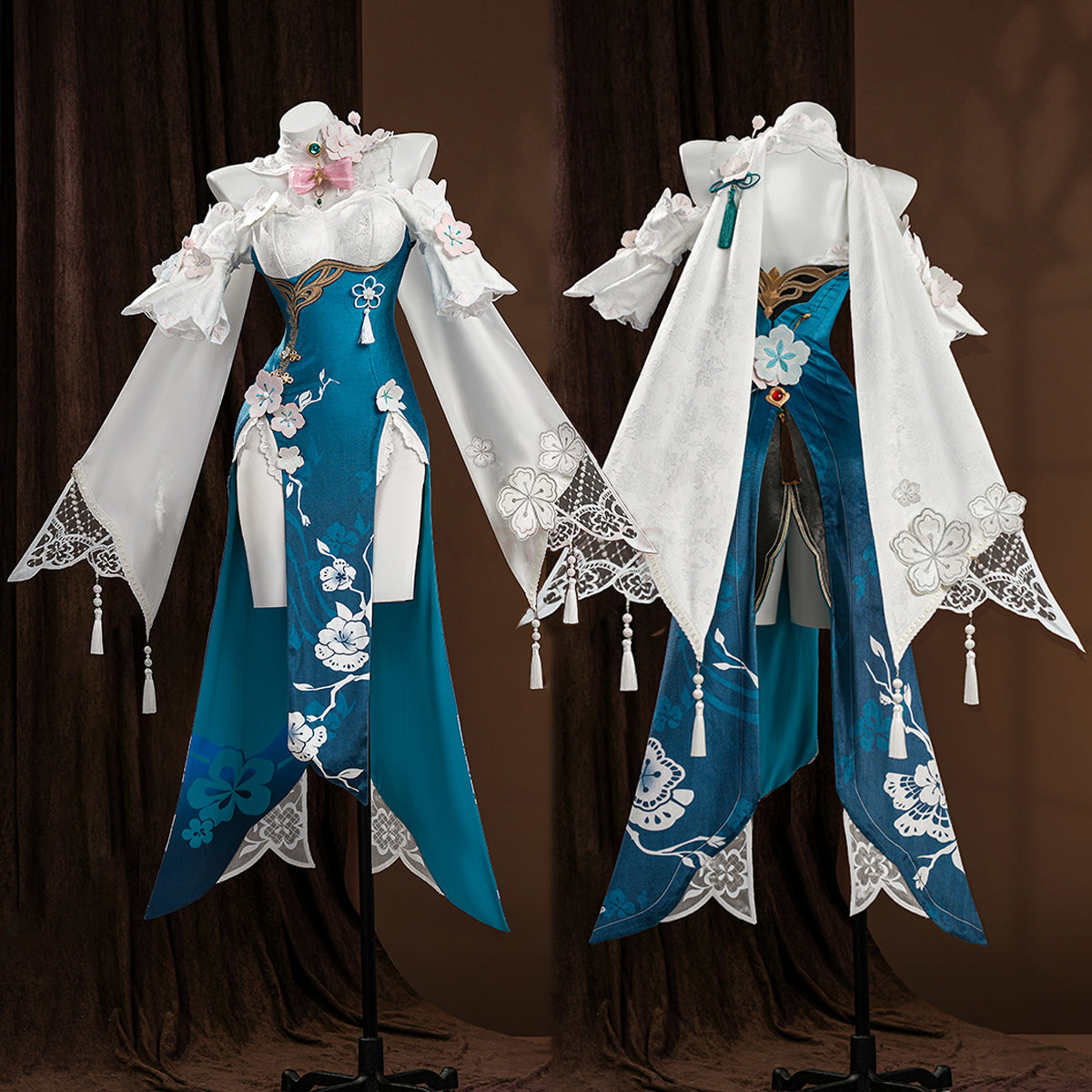 Honkai Star Rail Ruan Mei Plumblossom Letter Skin Cosplay Costume