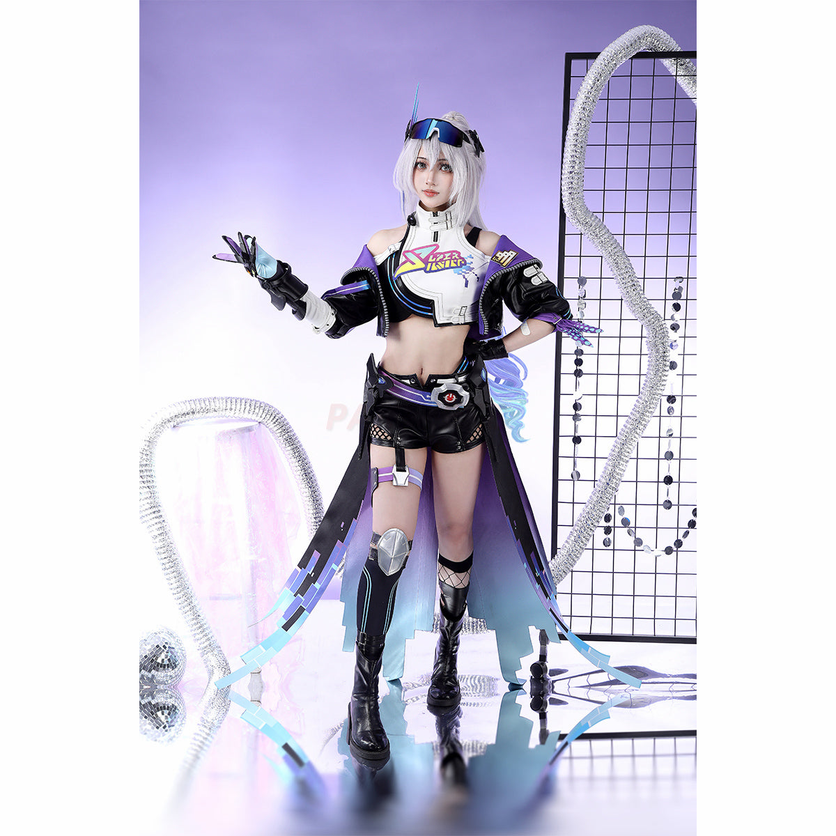 Honkai Star Rail Silver Wolf LV.999 Skin Cosplay Costume Ver.2
