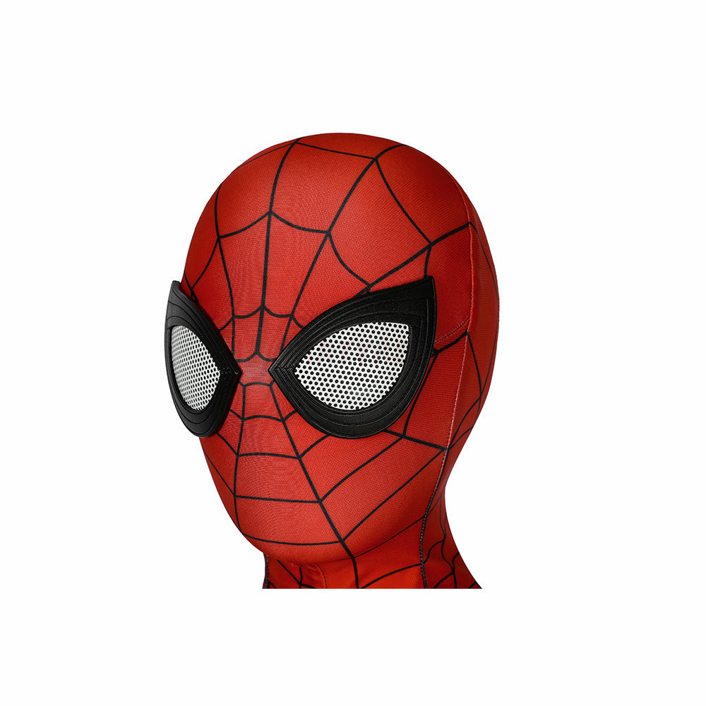 Kids Spiderman PS4 Advanced Suit Cosplay Jumpsuit Halloween gift