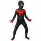 Kids Spiderman Miles Morales Cosplay Jumpsuit Halloween gift