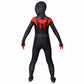 Kids Spiderman Miles Morales Cosplay Jumpsuit Halloween gift