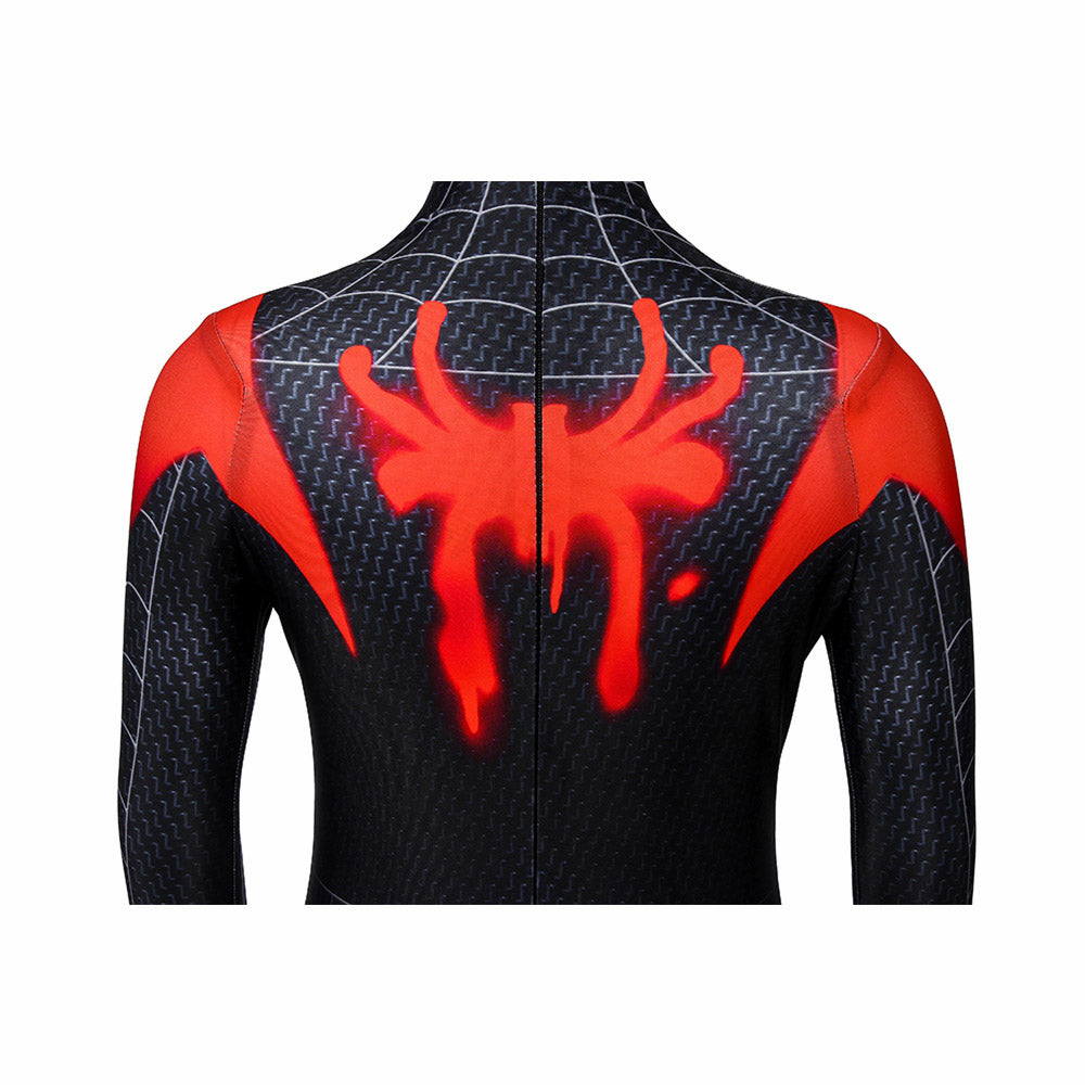 Kids Spiderman Miles Morales Cosplay Jumpsuit Halloween gift